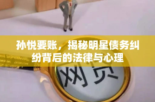 孙悦要账，揭秘明星债务纠纷背后的法律与心理