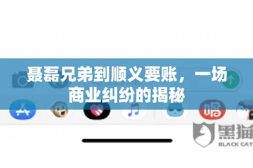 聂磊兄弟到顺义要账，一场商业纠纷的揭秘