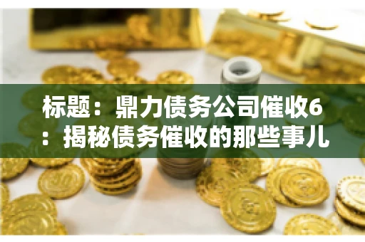 标题：鼎力债务公司催收6：揭秘债务催收的那些事儿
