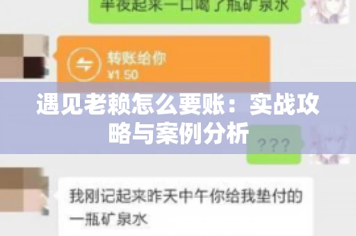 遇见老赖怎么要账：实战攻略与案例分析